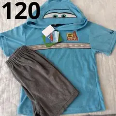新品Disneyカーズサリー半袖パジャマ120　なりきり