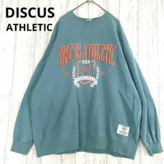 ディスカス DISCUS グラフィック プルオーバー【M】 裏毛 トレーナー