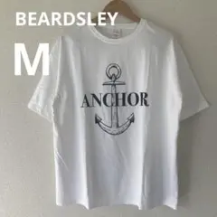 PAL Tee BEARDSLEY ANCHOR Tシャツ M ホワイト