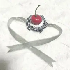 ｟ほわぬい用｠ヘッドドレス　さくらんぼドレス
