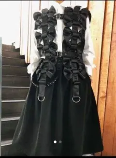 期間限定価格【美品】noir kei ninomiya サテン リボンハーネス