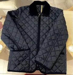 DAKS ダックス キルティング ジャケット ショート コート ネイビー 130