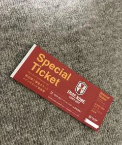 大栄環境株主優待　INAC KOBE 神戸　特別チケット