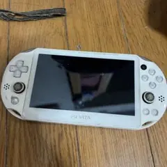 PS Vita ホワイト 本体　ジャンク　pch-2000