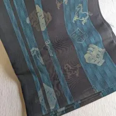 夏帯★袋帯　名古屋帯　紗　馬　夏物　干支　正絹