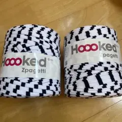 Hoooked Zpagetti ズバケッティホワイト/ブラック 120m