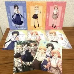 俺ガイル　総武高校奉仕部模擬店 公園デート 特典　イラストカード　全8種