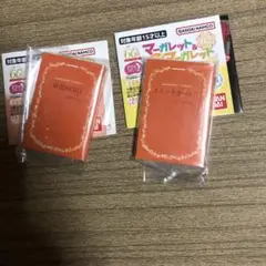 マーガレット　ガチャガチャ　豆本　スイッチガール　紅色HERO