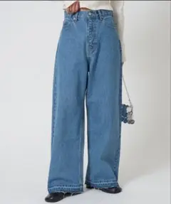 新品☆ チャオパニックティピー　ルーズストレート　デニム　XS