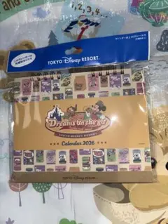 【卓上カレンダー】ディズニー Dreams on the go 2026 複数