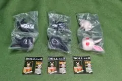 カプセルドール CAPSULE DOLL VOL.3 うさぎ 3個セット Ｈ