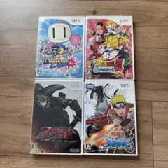 Wii ゲームソフト 4本セット