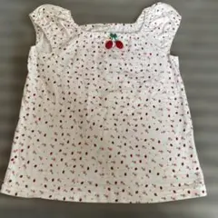 小花柄 半袖トップス 130cm