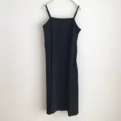 ✨美品✨ イェッカヴェッカ 【F】 キャミソールワンピース 黒 夏 上品 モテ