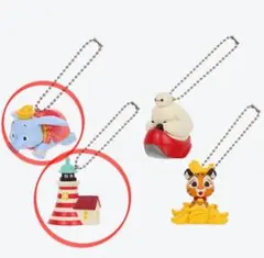 ディズニーリゾート カプセルトイ ガチャガチャ　ダンボ　灯台 2個セット