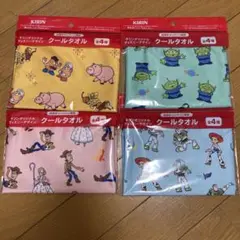 キリンオリジナル　トイストーリー　クールタオル　コンプリートセット