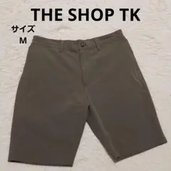 THE SHOP TK ショートパンツ M カーキ Primeflexストレッチ