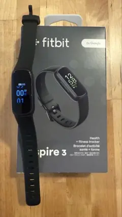 【数回使用のみ】Fitbit Inspire 3 スマートウォッチ 健康睡眠管理