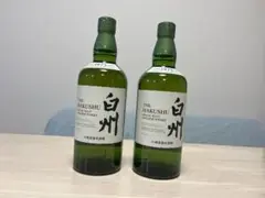 白州 700ml サントリー シングルモルトウイスキー 2本