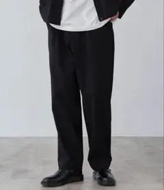 極楽ワイドテーパードパンツ