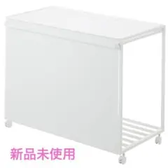 【新品未使用】蓋付き目隠し分別ダストワゴン タワー 45L 3分別 ホワイト