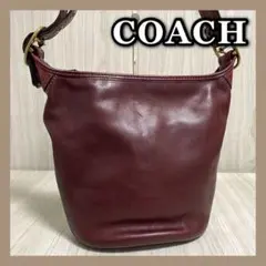 COACH*コーチ*ショルダーバッグ*パープル*レザー✨