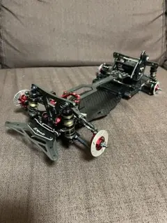 ドリフトラジコンYD-2 神風コンバージョン カーボンシャーシ　アルミパーツあり RWDドリフトカー YD-2ZX ブラックバージョン - ラジコンカー・RC