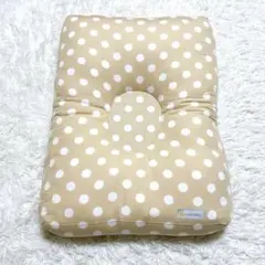 ラックベビー Luck Baby Cカーブ布団 ミルクティー色 水玉模様 M