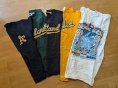 A's ロゴ Tシャツ 5枚セット M , Lサイズ