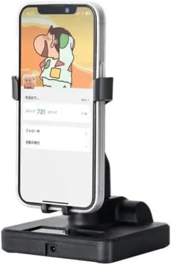 2025革新版✨振り子スマホ スインガー スマホ 回転　給電式しながら　歩数稼ぎ