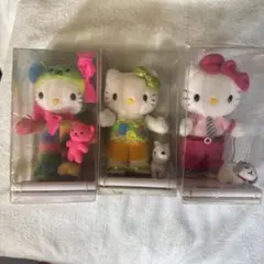 ハローキティ　ぬいぐるみ　3体セット