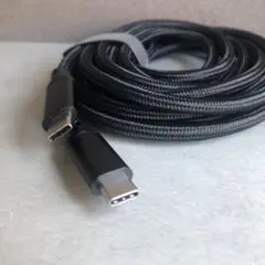 ⭐USB-C & USB-C ケーブル 3m　ブラック