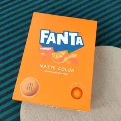 FANTAオレンジ マットカラー ゴルフボール 12個入り