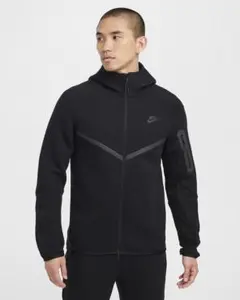Nike ブラック フルジップ パーカー M