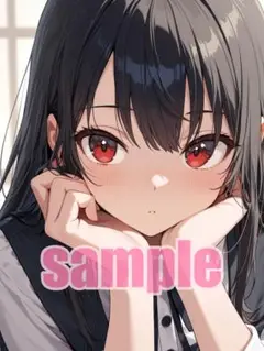 匿名配送 A4ポスター かわいい キャラクター アニメ イラスト00039
