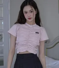 ★Rose Frantz★ Shirring Halter Off Shoulder T-shirt 2025年最新】rosé frantzの人気アイテム - メルカリ