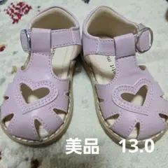 美品　プティマイン　サンダル　13.0
