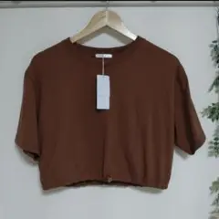 新品(Ｆ)ドロスト付き トップス プルオーバー ティシャツ
