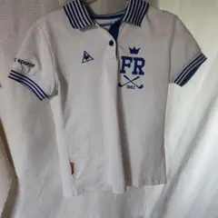 【美品】le coq sportif ゴルフシャツ Mサイズ ホワイト