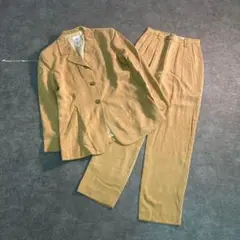 6La2【HARPERS BIGOT】セットアップ　スーツ　古着 used