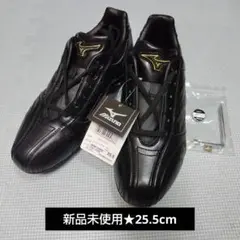 ミズノ 樹脂底 スパイク レジェンドルーキー ブラック　25.5cm