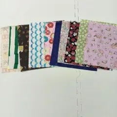 ★A15★約25cm×約25cm/10枚/カットクロス/国産プリント生地
