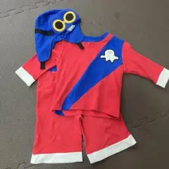 はじまりぷしゅのトップス＆ボトム＆帽子セット 80【長袖】