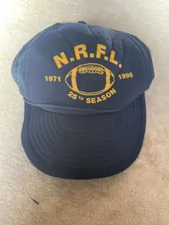 N.R.F.L. 25th Season キャップ ネイビー