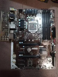 MSI Z170-S01 マザーボード 動作確認済
