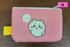 ちいかわ　ミニポーチ　白×ピンク