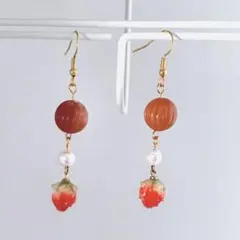 一点物【P77】ハンドメイド ピアス
