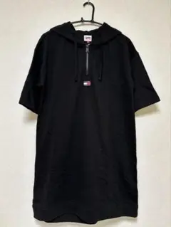 トミーヒルフィガー　アップリケジップパーカーワンピース　Sサイズ　レア