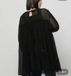 2WAYボイルギャザーワンピース 　ニコアンド　niloand