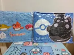 送料無料　新品　2個セット　ポケモン スクエアクッション　ドオー　シャリタツ
